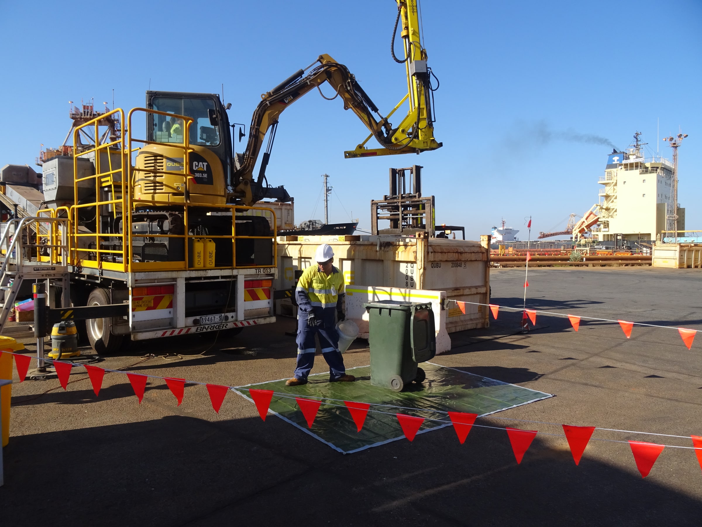 Port Hedland field crew, mobile equipment and vessel operations